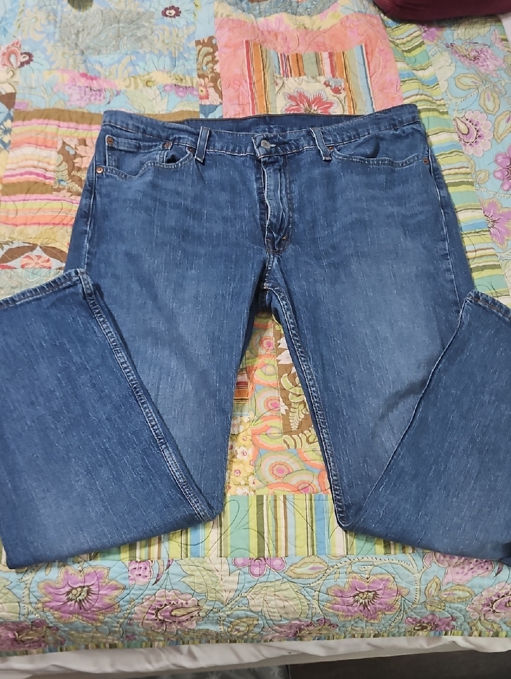 Men's Levi Blue‎ Denim Jeans 36x30